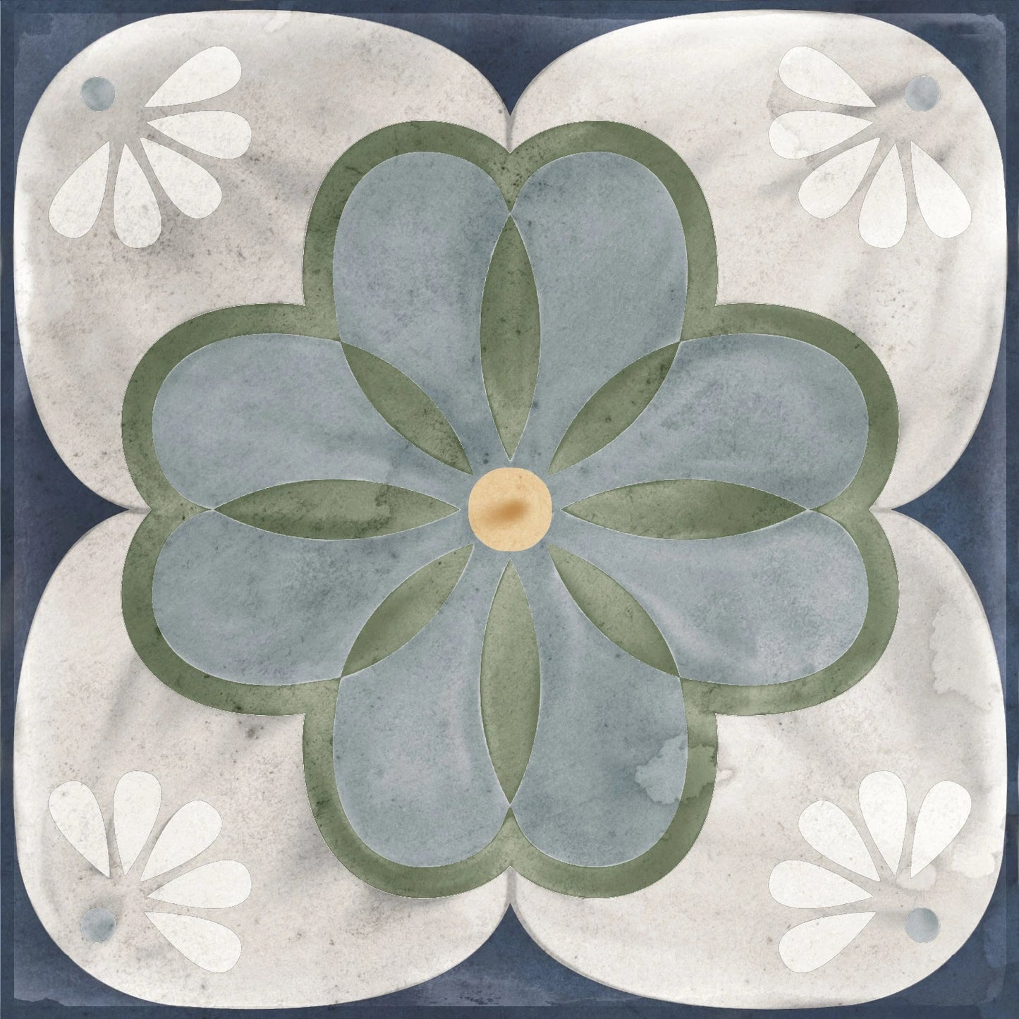 Effet Carreaux de Ciment Veranda Liena 15x15 cm de Nanda Tiles