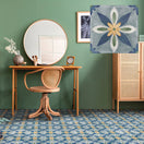 Carrelage Effet carreaux de ciment Veranda Belia 15x15 cm de Nanda Tiles15x15 cm Boite de 0.50 m² / Veranda Belia