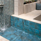 Carrelage Effet Pierre River Blu 15x15 cm de Mainzu15x15 cm Boite 0.50 m²