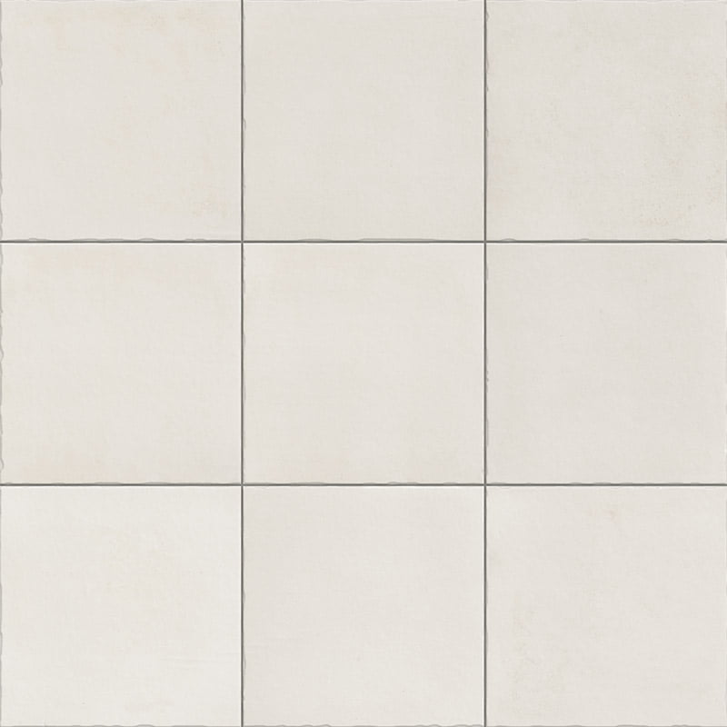 Carrelage Effet Carreau de Ciment Nostalgy White 20x20 cm de Mainzu