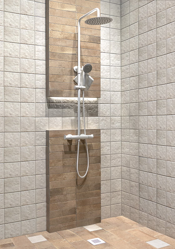 Carrelage Effet Pierre Clay Cotto 15x30 cm de Mainzu