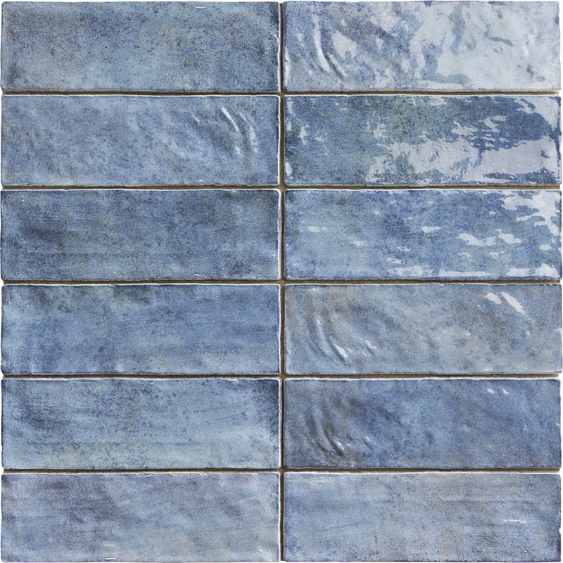 Carrelage Effet Zellige Positano Zafiro 6,5x20 cm de Mainzu
