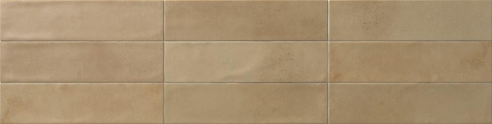 Carrelage Effet Zellige Agadir Cotto Oscuro Mate 7x28 cm de Dune