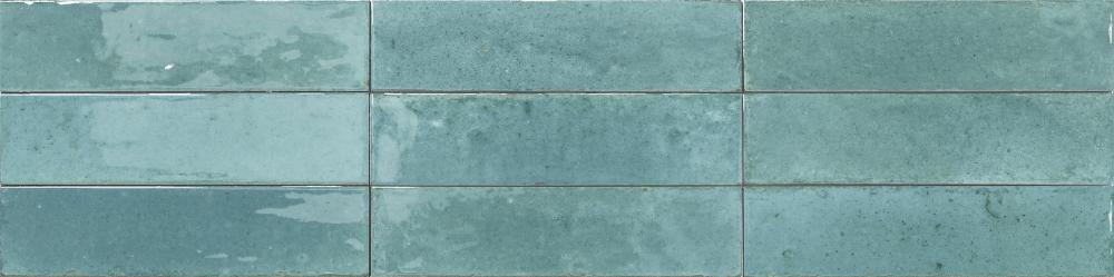 Carrelage Effet Zellige Agadir Turquesa 7x28 cm de Dune