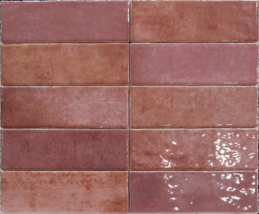 Carrelage Effet Zellige Alfar Grana 6,5x20 cm de Dune