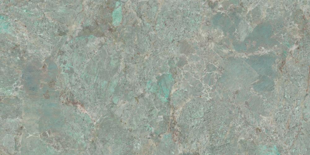 Carrelage Effet Marbre Amazonite Poli Brillant 60x120 cm de Dune