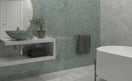 Carrelage Effet Marbre Amazonite Pearl Satin 90x90 cm de Dune90x90 cm Boite de 0.81 m²