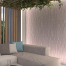 Changer Carrelage Mural Kit Kat Mosaic Lilac Matt 11,5x23,1 cm de Dune 1 image