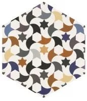 Echantillon Carrelage Hexagonal 24 Decors Mix Andalusi
