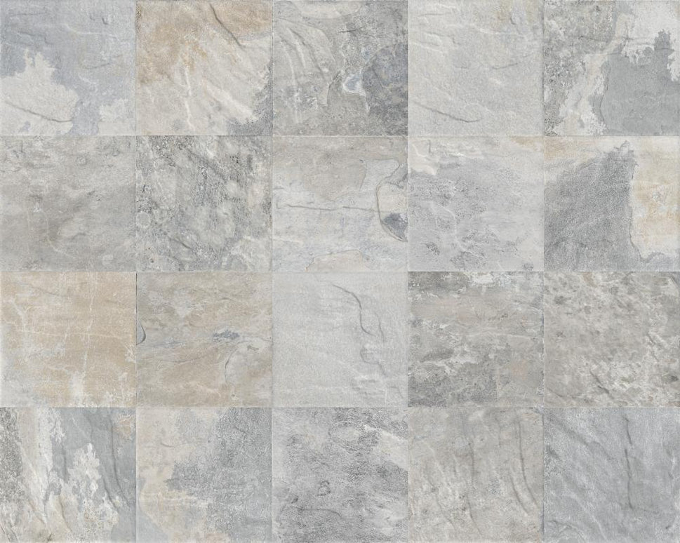 Echantillon Carrelage Effet Pierre Ardesia Antiderapant 14,7x14,7 cm14.7x14.7 cm / Ardesia Chiara Antiderapant