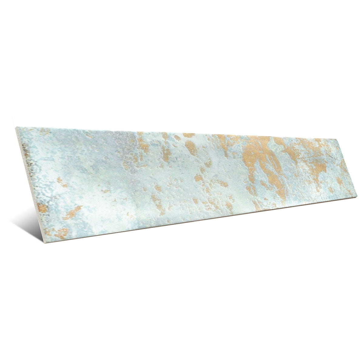 Faience Murale Effet Zellige Bayonne Blu 7,5x30 cm de Mainzu