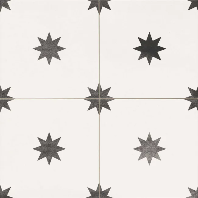 Effet Carreau de ciment Star Sage 44x44 cm de Realonda