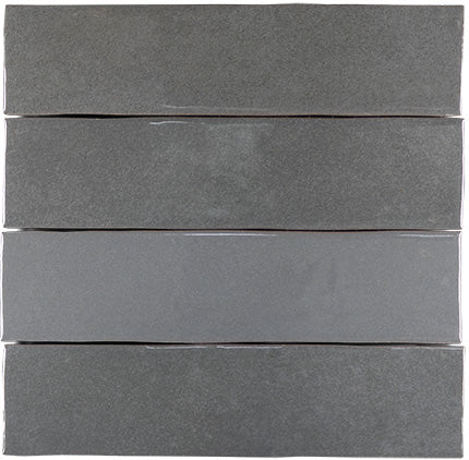Faience Murale Zelij Gris Oscuro 5x20 cm de Cevica