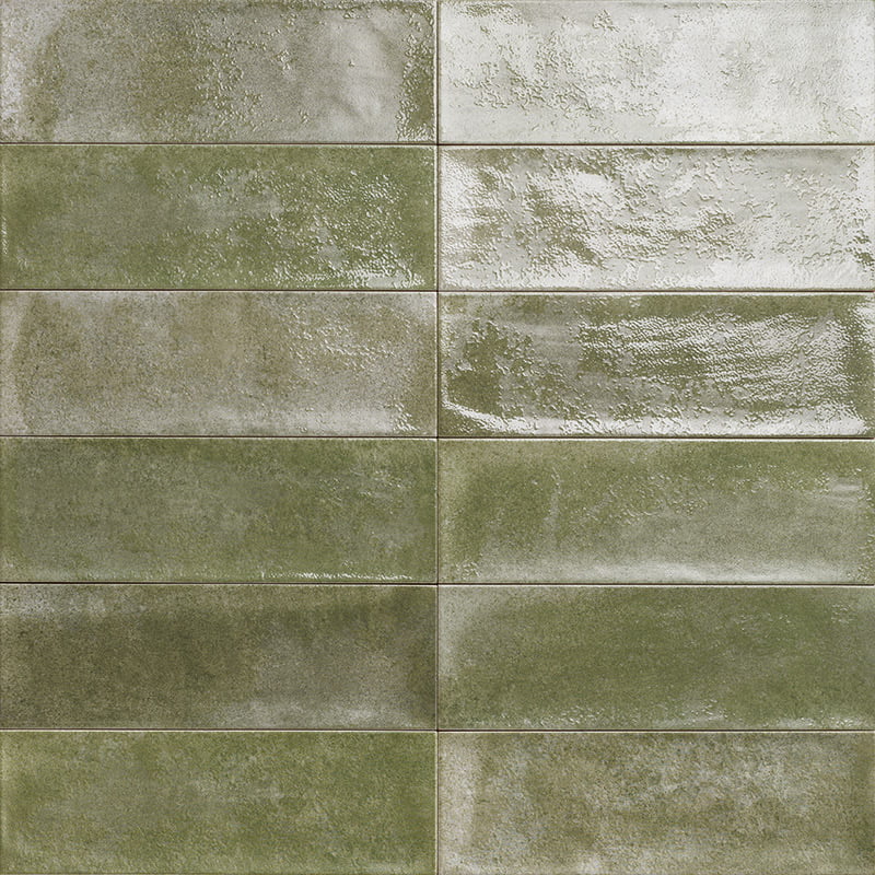 Carrelage Effet Zellige Village Palms 10x30 cm de Mainzu