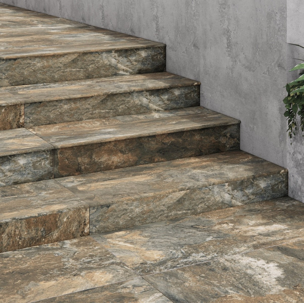 Carrelage Terrasse Effet Pierre Adz Nerva Mix 30,3x61,3 cm de Prissmacer