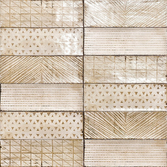 Echantillon Carrelage Effet Zellige Armoni (7 coloris)10x30 cm / Decor Elios Cream