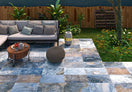 Carrelage Piscine et Terrasse Pierre de Bali BlueBoite 1.24 m² (29.5x60x1 cm Antidérapant R11)