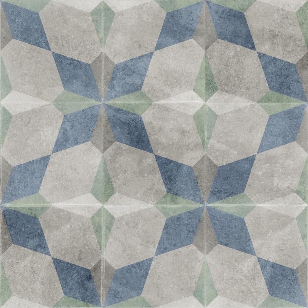 Carrelage Effet Carreau de Ciment Brera 20x20 cm de Dune