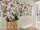Carrelage Fresque Murale Decor Fleuri Sonata 120x120 cm de Mainzu120x120 cm  Boite 1.44 m²