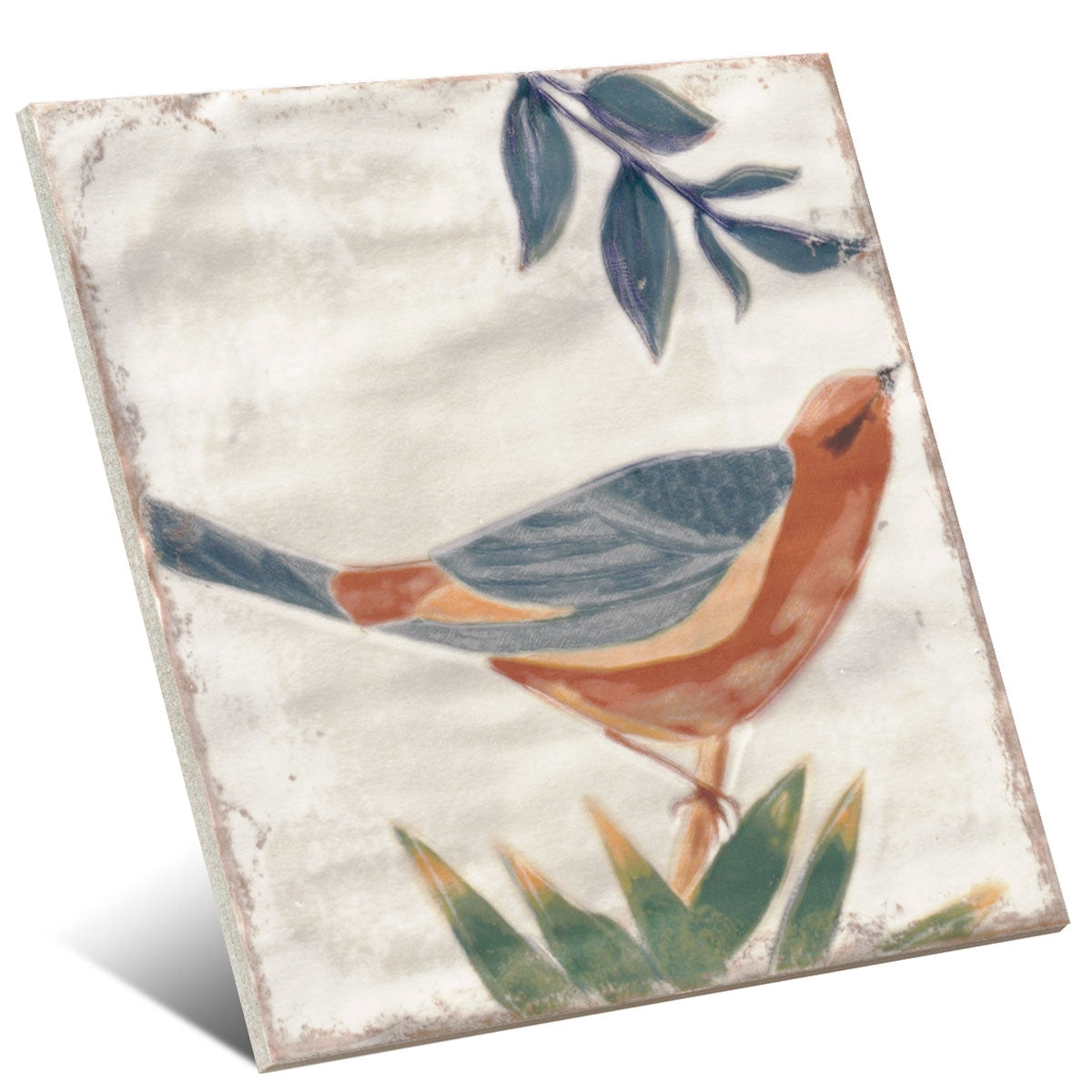Carrelage Fresque Murale Decor Fleuri Sonata 120x120 cm de Mainzu