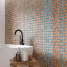 Carrelage Mural Decor Tetuan Terra Aqua 31x56 cm de Realonda31x56 cm Boite de 1.21 m²