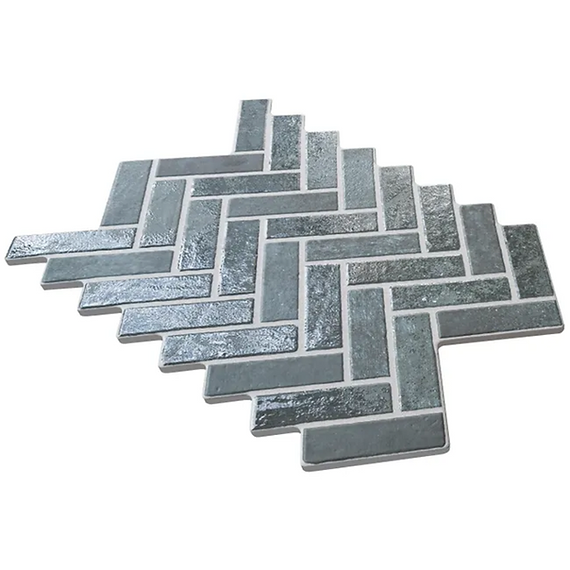 Carrelage effet Brique Coimbra Blue 40x60 cm de Ecoceramic