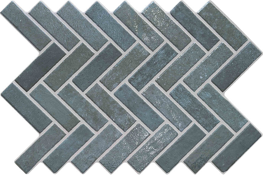 Carrelage effet Brique Coimbra Blue 40x60 cm de Ecoceramic