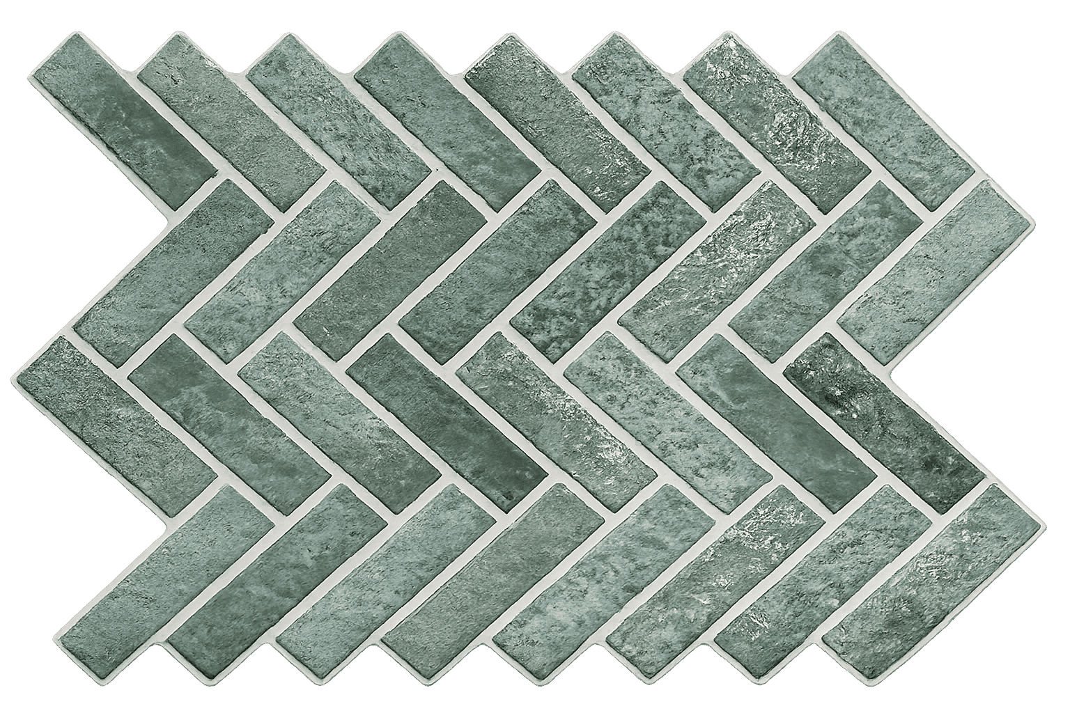 Carrelage effet Brique Coimbra Green 40x60 cm de Ecoceramic