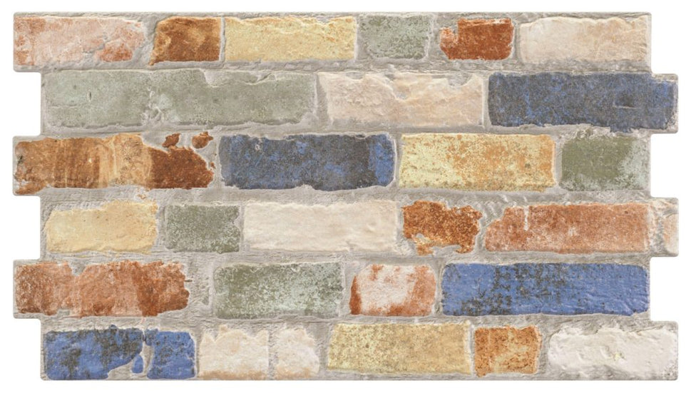 Echantillon Parement effet Brique Pierre Mural Manhattan 31x56 cmManhattan Color