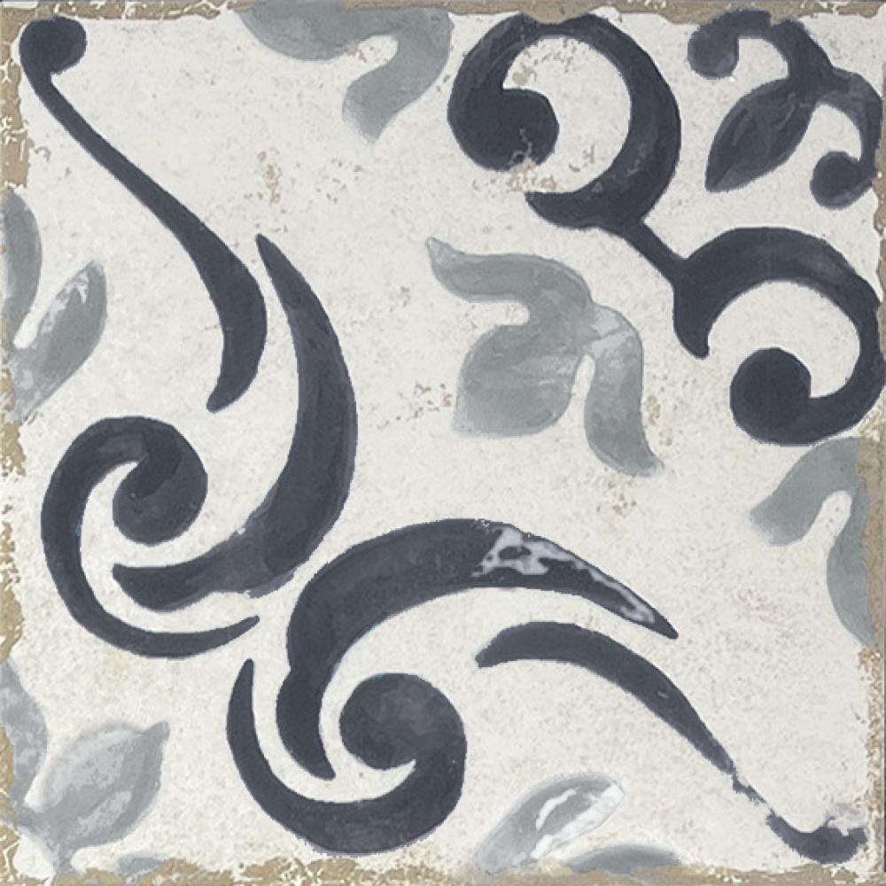 Carrelage Effet Carreau de Ciment Barraquetes Marengo 20x20 cm de Dune