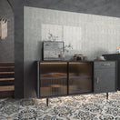 Carrelage Effet Carreau de Ciment Barraquetes Marengo 20x20 cm de DuneBarraquetes Marengo Boîte de 0.68 m²