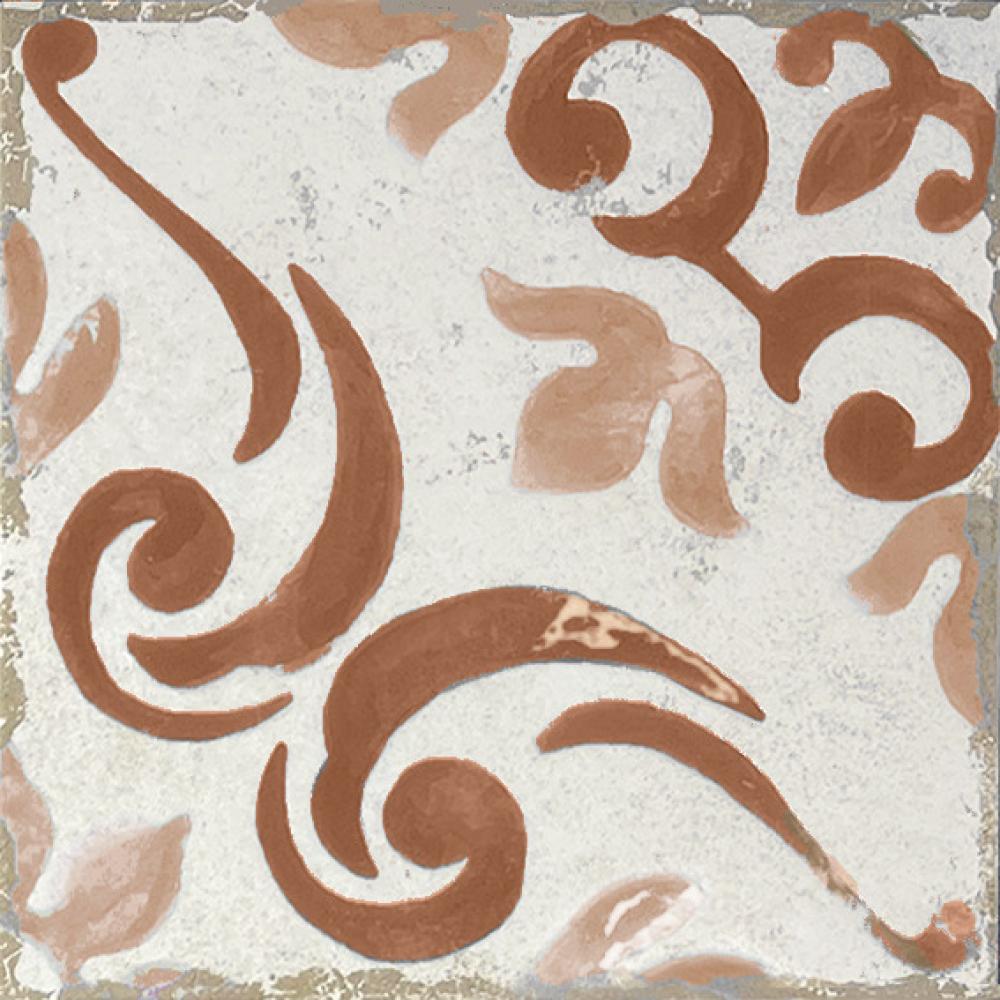 Carrelage Effet Carreau de Ciment Barraquetes Teja 20x20 cm de Dune