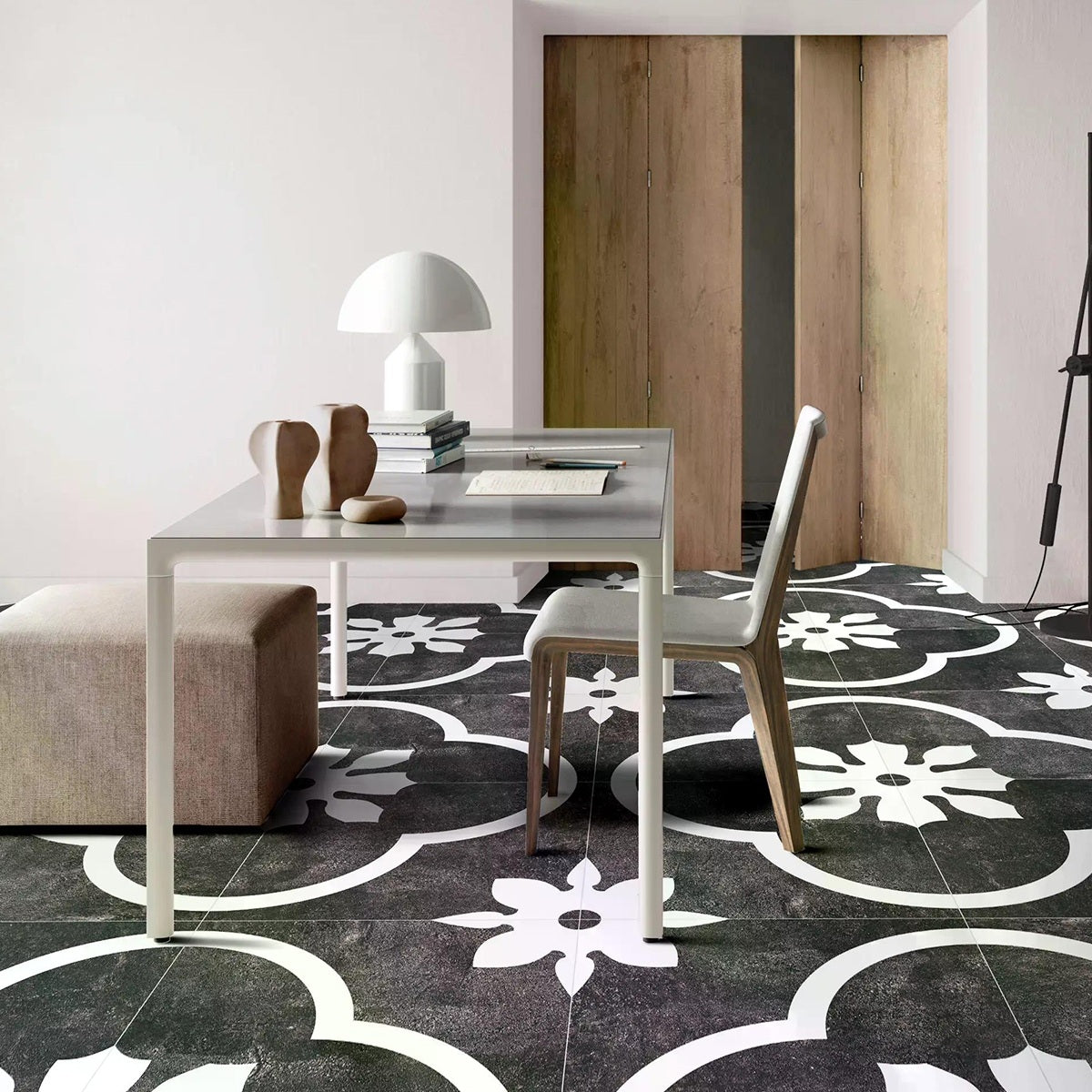Carrelage Effet Carreau de ciment Cressa 44x44 cm de Realonda