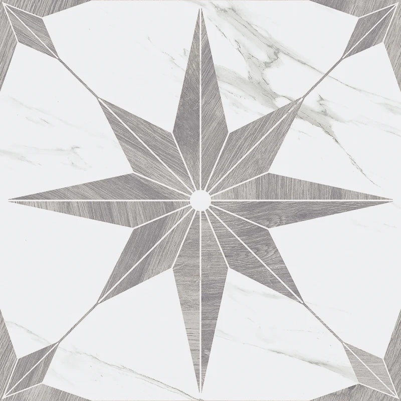 Carrelage Effet Carreau Ciment Estrela Dec 12 33,5x33,5 cm