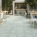 Carrelage Effet Carreau de Ciment Fresco Mint 32,9 x 32,9 cm de Realonda32.9x32.9 cm Boite 0.65 m²