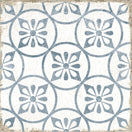 Carrelage Effet Carreau Ciment Grafton Capel Blue 20x20 cm de Nanda Tiles20x20 cm Boite 0.52 m²