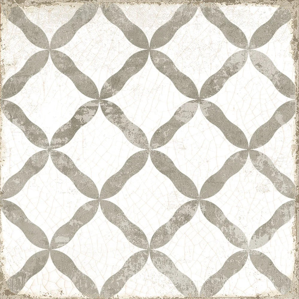 Carrelage Effet Carreau Ciment Grafton Dorset Taupe 20x20 cm de Nanda Tiles