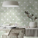 Carrelage Effet Carreau de ciment Star Sage 44x44 cm de Realonda44x44 cm Boite de 1.37m²