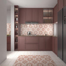 Carrelage Effet Carreau de Ciment Vieilli Antiga Blanco 20x20 cm de DuneAntiga Blanco Boîte de 0.68 m²