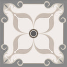 Carrelage Effet Carreau de Ciment Vintage Decor 5 33,5 x 33,5 cm33.5x33.5 cm Boite 1.46 m²