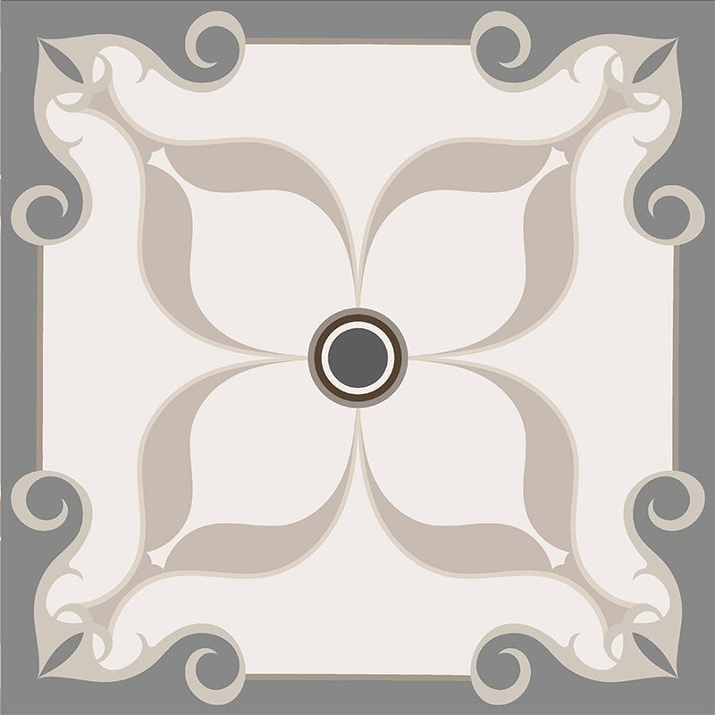 Carrelage Effet Carreau de Ciment Vintage Decor 5 33,5 x 33,5 cm
