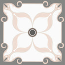 Carrelage Effet Carreau de Ciment Vintage Decor 10 33,5 x 33,5 cm33.5x33.5 cm Boite 1.46 m²