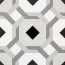 Carrelage Effet Carreau de Ciment Boulevard Dec 04 20x20 cm20x20 cm Boîte de 1 m²