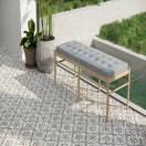 Carrelage Effet Carreau De Ciment Pre Leeds Blue 45x45 cm de Prissmacer45x45 cm Boite de 1.22 m²