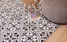 Changer Carrelage Effet Carreau De Ciment Pre Dover Black 45x45 cm de Prissmacer 3 image