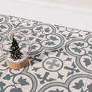 Carrelage Effet Carreau De Ciment Pre Dover Blue 45x45 cm de Prissmacer45x45 cm Boite de 1.22 m²