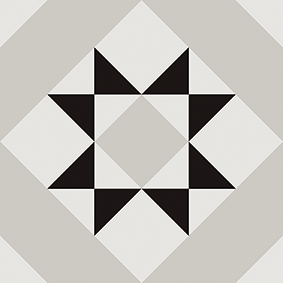 Carrelage Effet Carreau de Ciment Kompas Vita 20x20 cm de Nanda Tiles