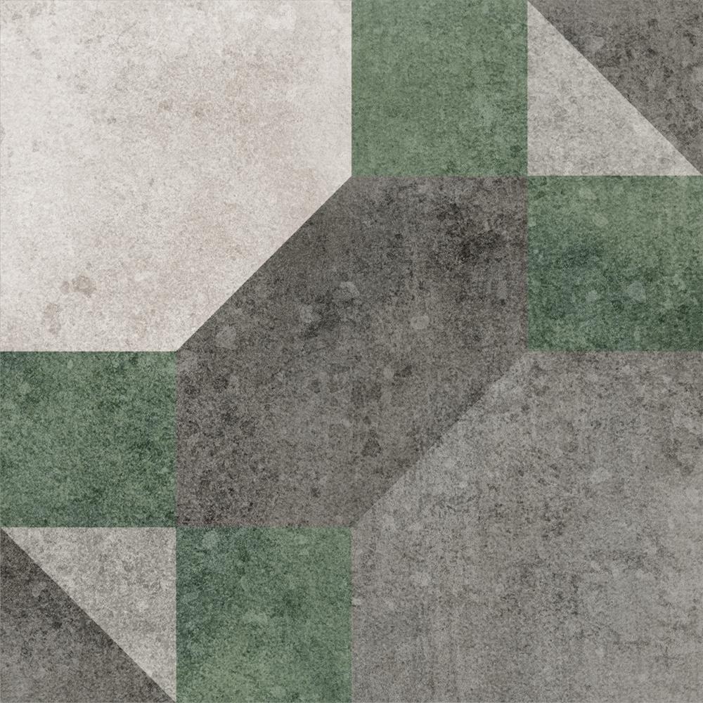 Carrelage Effet Carreau de Ciment Garibaldi 20x20 cm de Dune