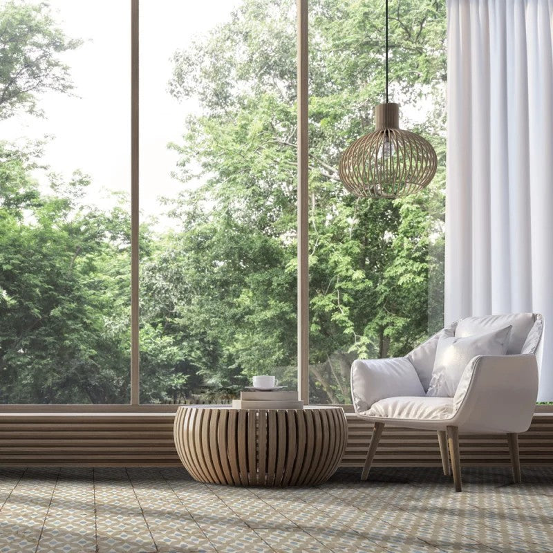 Carrelage effet carreau de ciment Loft Floor Oberlin 20x20 cm de Nanda Tiles