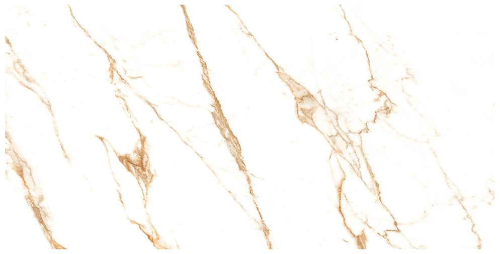 Effet marbre Calacatta Royal 60x120 cm